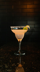 mojito drink dark wall