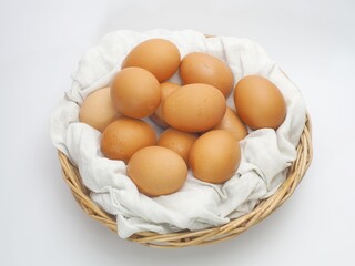 photo of chicken eggs for cooking