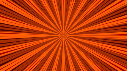 Obraz premium Abstract orange background with rays