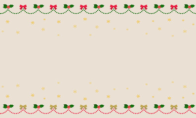 クリスマスの背景・壁紙・フレーム