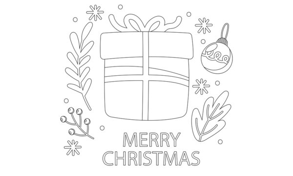 Christmas Coloring Pages For Kids