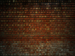 dark wall exterior brick, bricks vignette New York city night club 80s alleyway alley