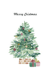 ヴィンテージ風クリスマスツリー