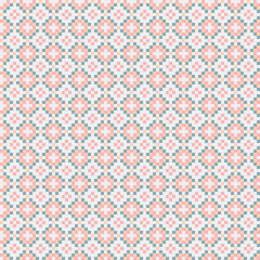 Abstract Cross Pattern generative computational art illustration