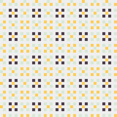 Abstract Cross Pattern generative computational art illustration