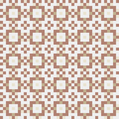 Abstract Cross Pattern generative computational art illustration