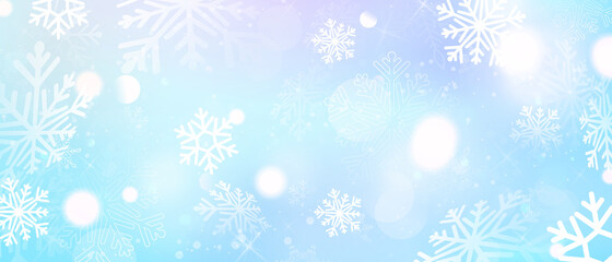 merry christmas and happy new year blue background celebration background template with elegant greeting card ribbon