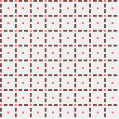 Abstract Cross Pattern generative computational art illustration