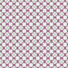 Abstract Cross Pattern generative computational art illustration
