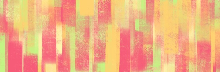 Abstract background painting art with orange, pink and green paint brush for christmas poster, banner, website, card background