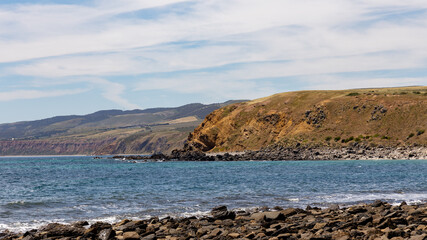 The impressive coastline along the Fleurieu Peninsula in South Australia on October 26th 2021