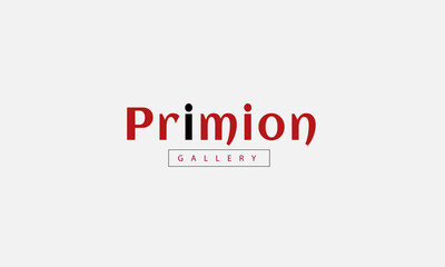 Primion vector logo for company. logo design. company logo