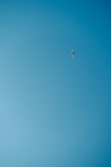 青空と飛行機