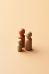 Multiracial gay couple with child