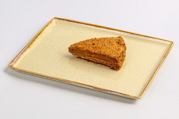 Layered honey sweet cake - Medovik