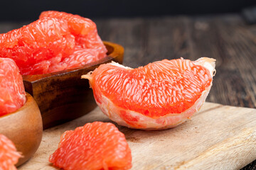 ready to eat juicy citrus grapefruit