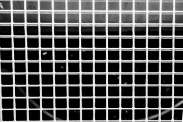 black and white grid