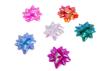 gift bows isolated