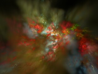 Imaginatory fractal abstract background Image