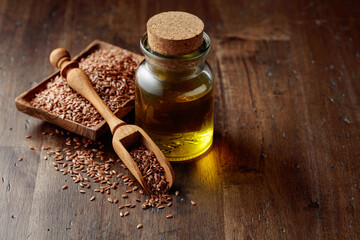 Flaxseeds and linseed oil.
