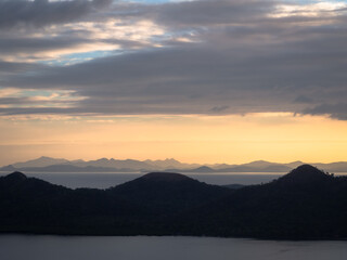 Fototapeta na wymiar Philippines - Palawan - Layer landscape near Coron