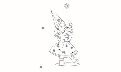 Christmas coloring books for kids 