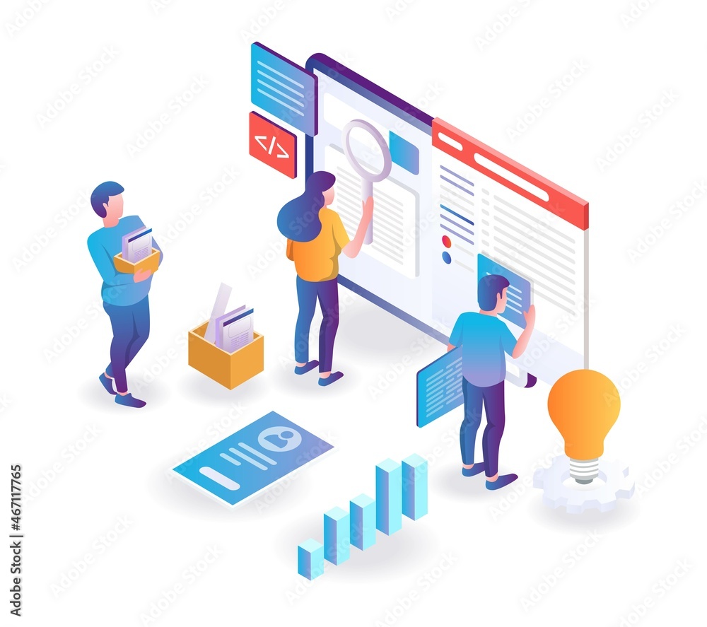 Poster Blog web app smartphone developer and seo optimization