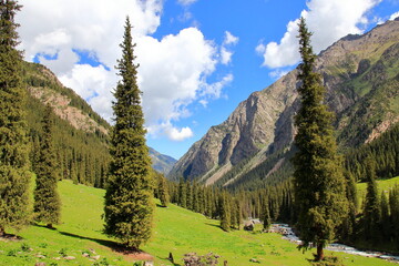 Nature in Kyrgyzstan