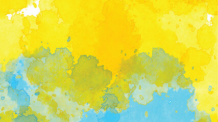 Abstract blue and yellow spot wall texture background ,High quality picture.
