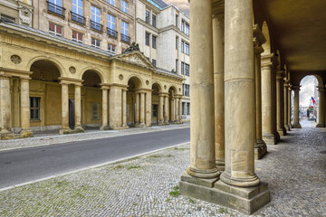 Obraz premium Mohren colonnade, Unter den Linden, Berlin, Germany