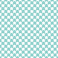 Seamless pattern with blue strokes, arrows on white background.