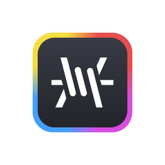 Barbed wire - Sticker