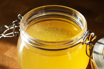 fresh bee honey