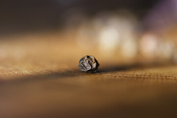 grains of black pepper