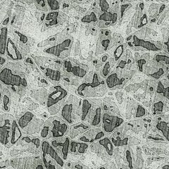 Seamless hand drawn pencil sketch pattern for surface print. High quality illustration. Ornate hand drawn look with lights and shadows and crosshatch texture. Ornate abstract design in perfect repeat.