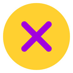 Obraz premium close button