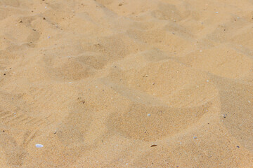 Yellow sand texture for background