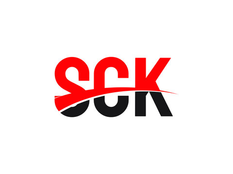 SCK Letter Initial Logo Design Vector Illustration