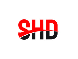 SHD Letter Initial Logo Design Vector Illustration