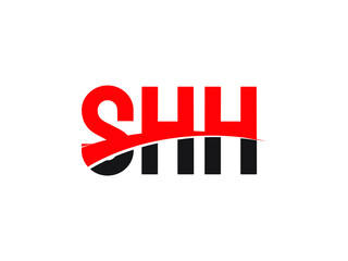 SHH Letter Initial Logo Design Vector Illustration