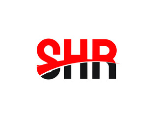 SHR Letter Initial Logo Design Vector Illustration