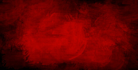 Red painted Dark Wall Texture Background