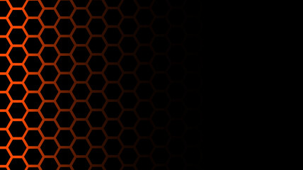 emerging hexagons abstract background, hexagon abstract background