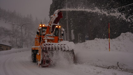 除雪作業