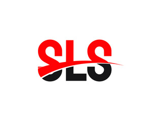 SLS Letter Initial Logo Design Vector Illustration