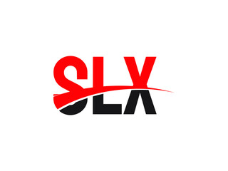 SLX Letter Initial Logo Design Vector Illustration