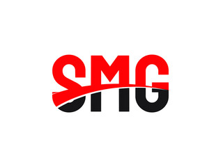 SMG Letter Initial Logo Design Vector Illustration