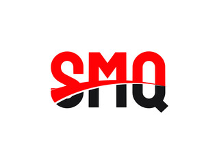 SMQ Letter Initial Logo Design Vector Illustration