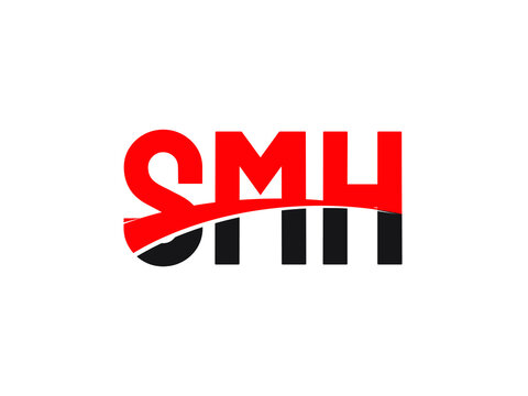 SMH Letter Initial Logo Design Vector Illustration