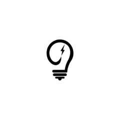 Bulb electrical logo design
